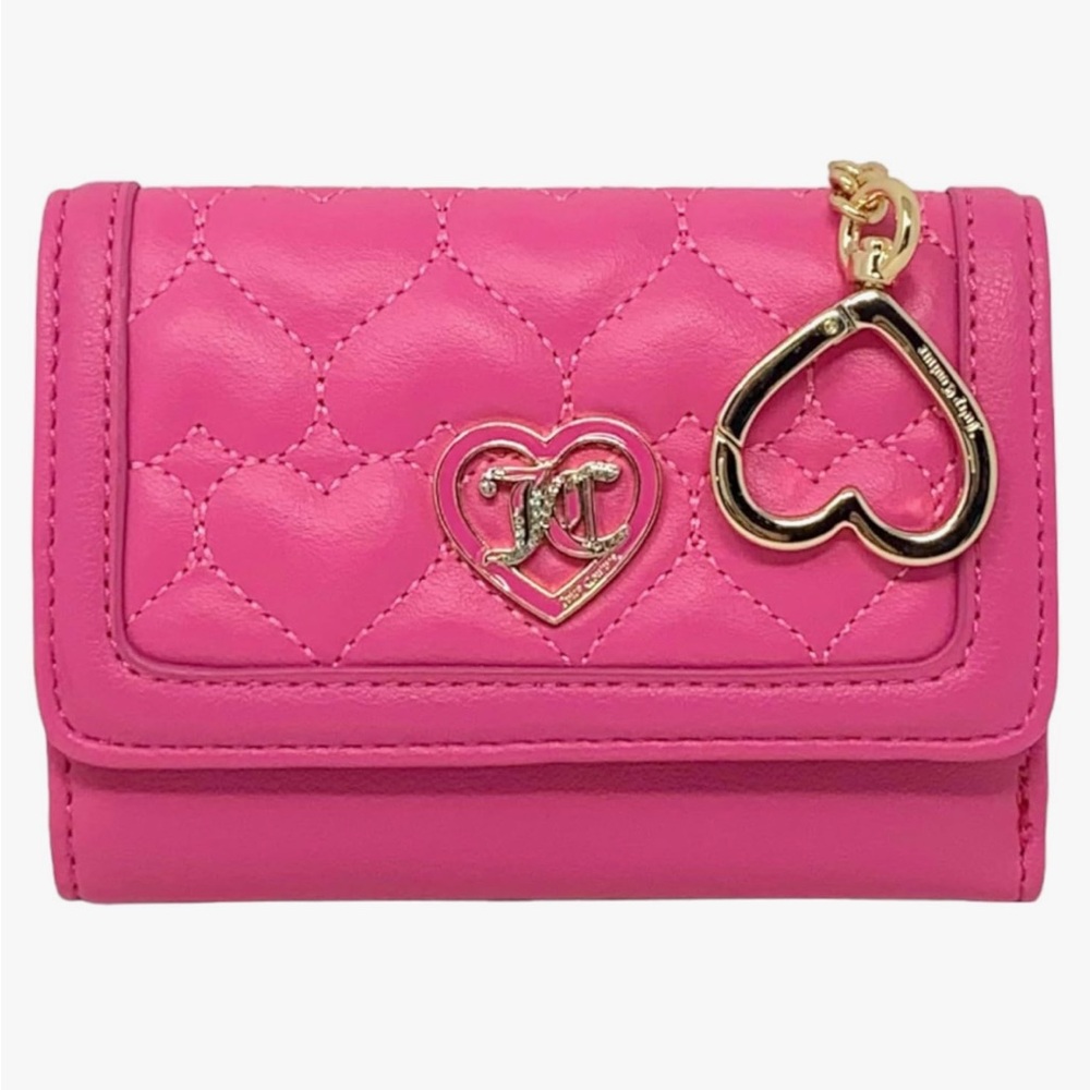 Juicy Couture Cream and Pink Wallet